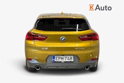 keltainen BMW X2 2018 kuva 3.