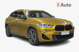 keltainen BMW X2 2018 kuva 1.