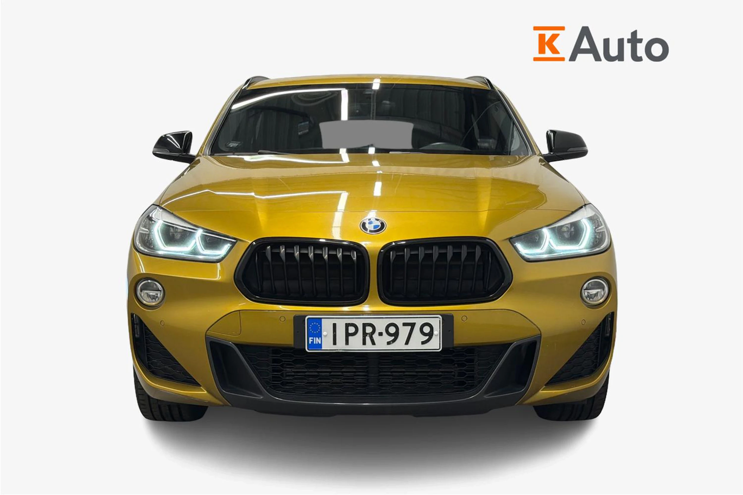 keltainen BMW X2 2018 kuva 4.