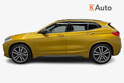 keltainen BMW X2 2018 kuva 5.