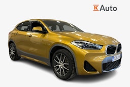 keltainen BMW X2 2021 kuva 1.