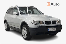 Harmaa BMW X3 2004 kuva 1.