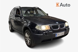 musta BMW X3 2004 kuva 1.