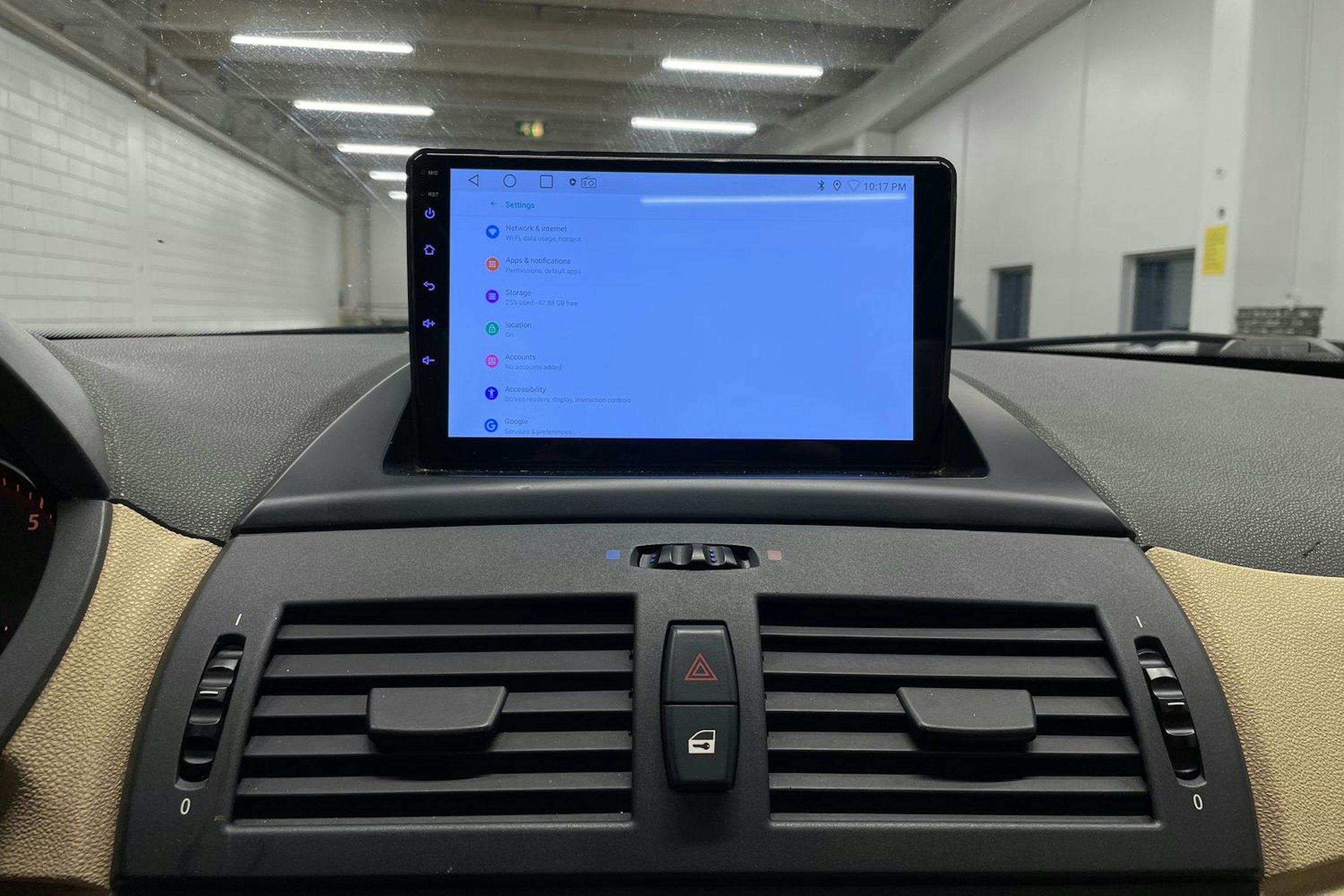 musta BMW X3 2004 kuva 17.