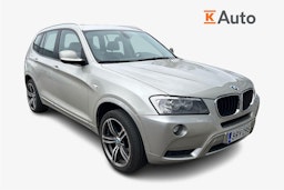 Harmaa BMW X3 2011 kuva 1.