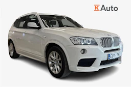 valkoinen BMW X3 2011 kuva 1.