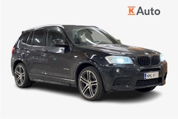 musta BMW X3 2011 kuva 1.