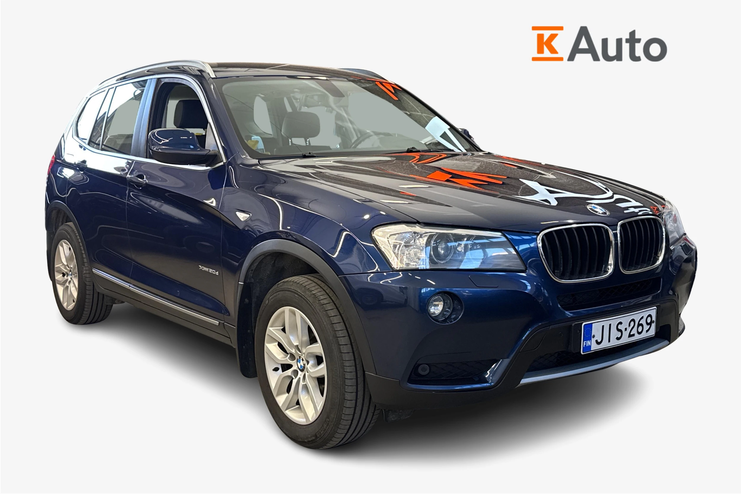 sininen BMW X3 2012 kuva 1.