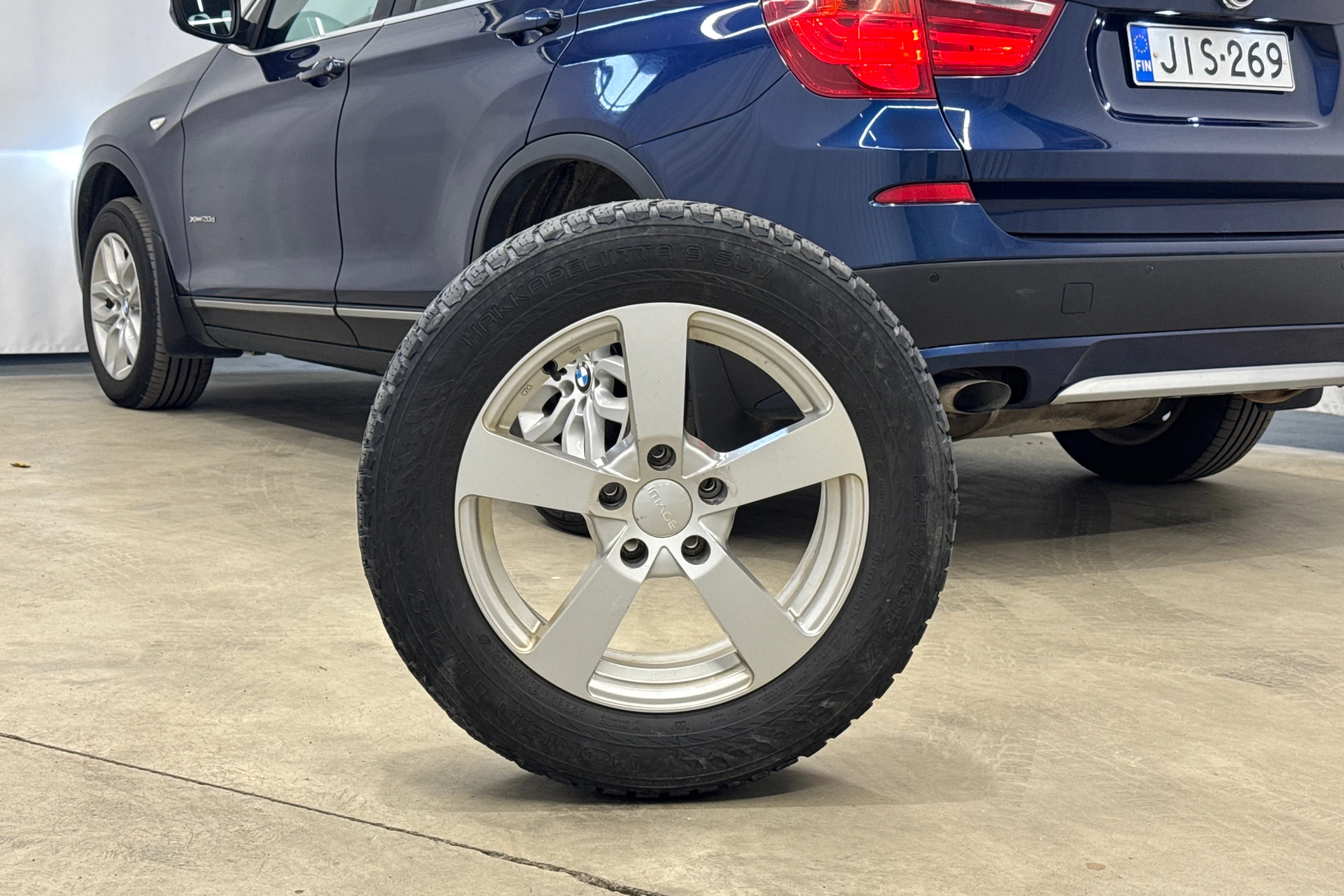 sininen BMW X3 2012 kuva 26.