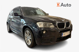 musta BMW X3 2012 kuva 1.