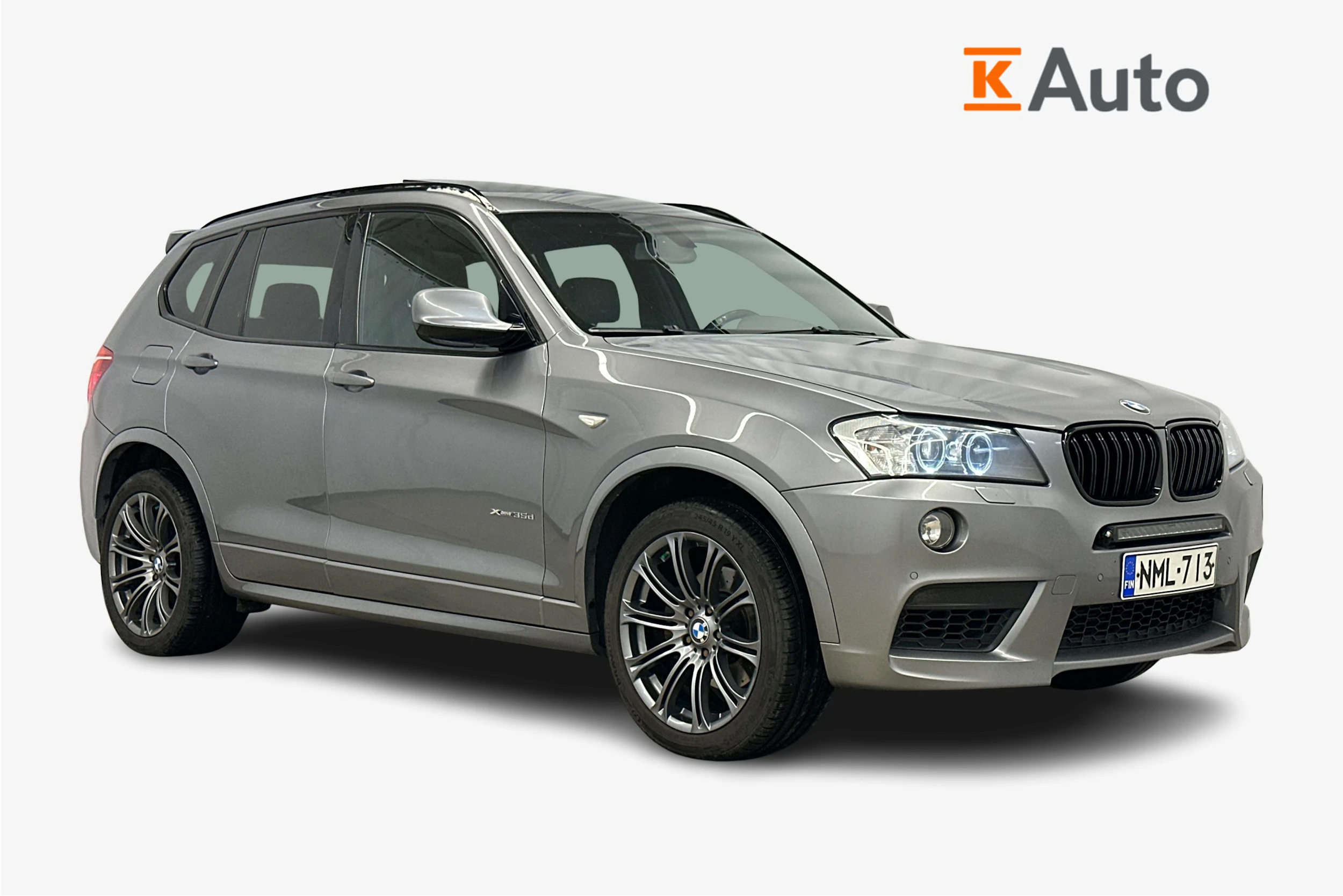 met. harmaa BMW X3 2013 kuva 1.