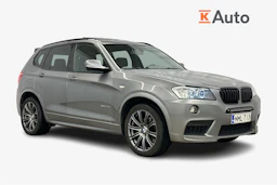 met. harmaa BMW X3 2013 kuva 1.