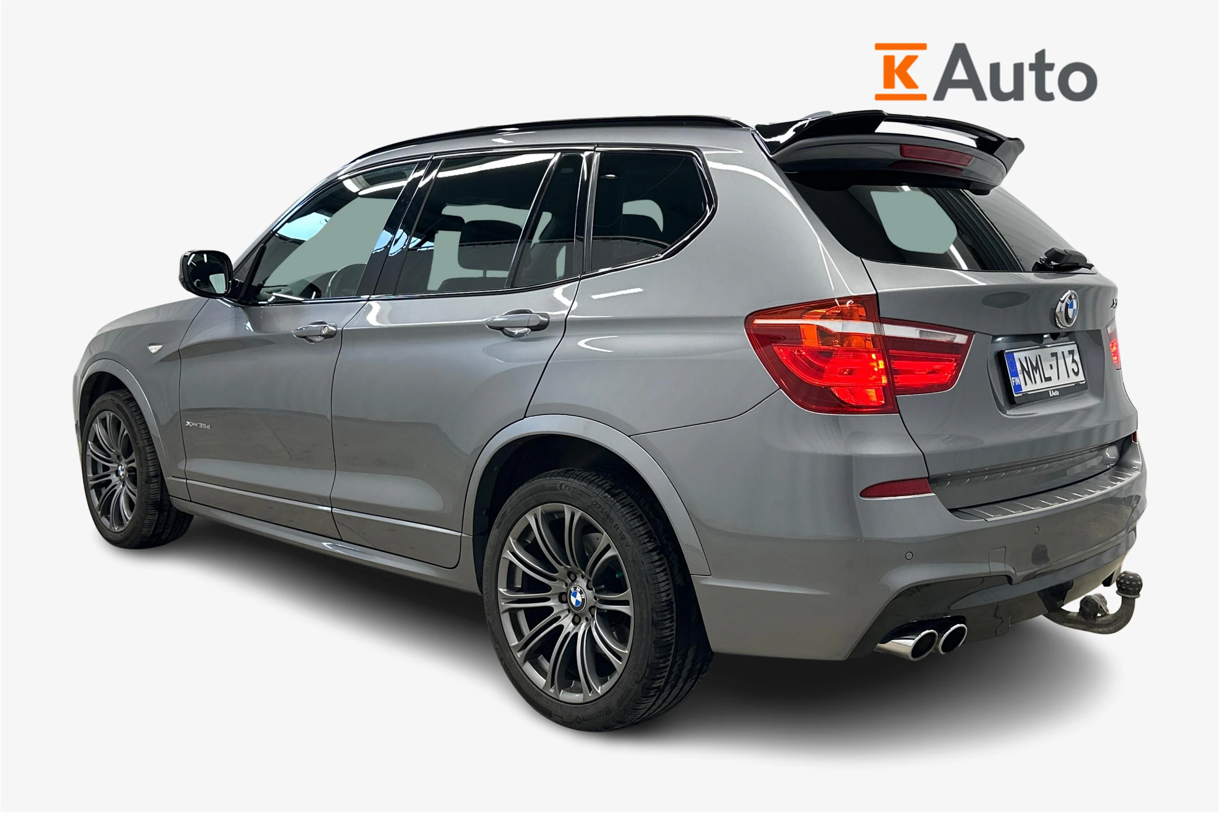 met. harmaa BMW X3 2013 kuva 2.