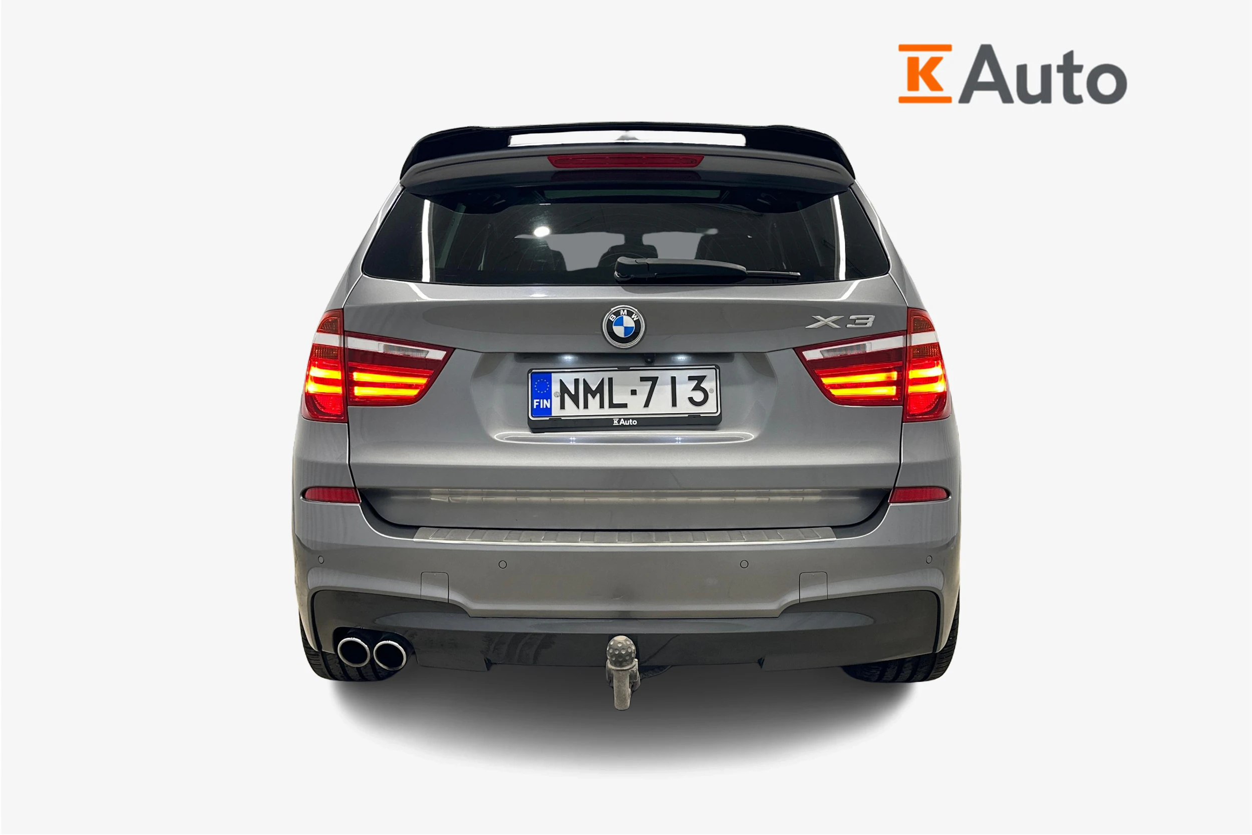 met. harmaa BMW X3 2013 kuva 3.