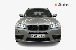 met. harmaa BMW X3 2013 kuva 4.