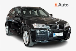 musta BMW X3 2013 kuva 1.