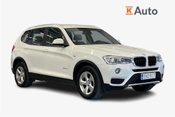 Valkoinen BMW X3 2014 kuva 1.