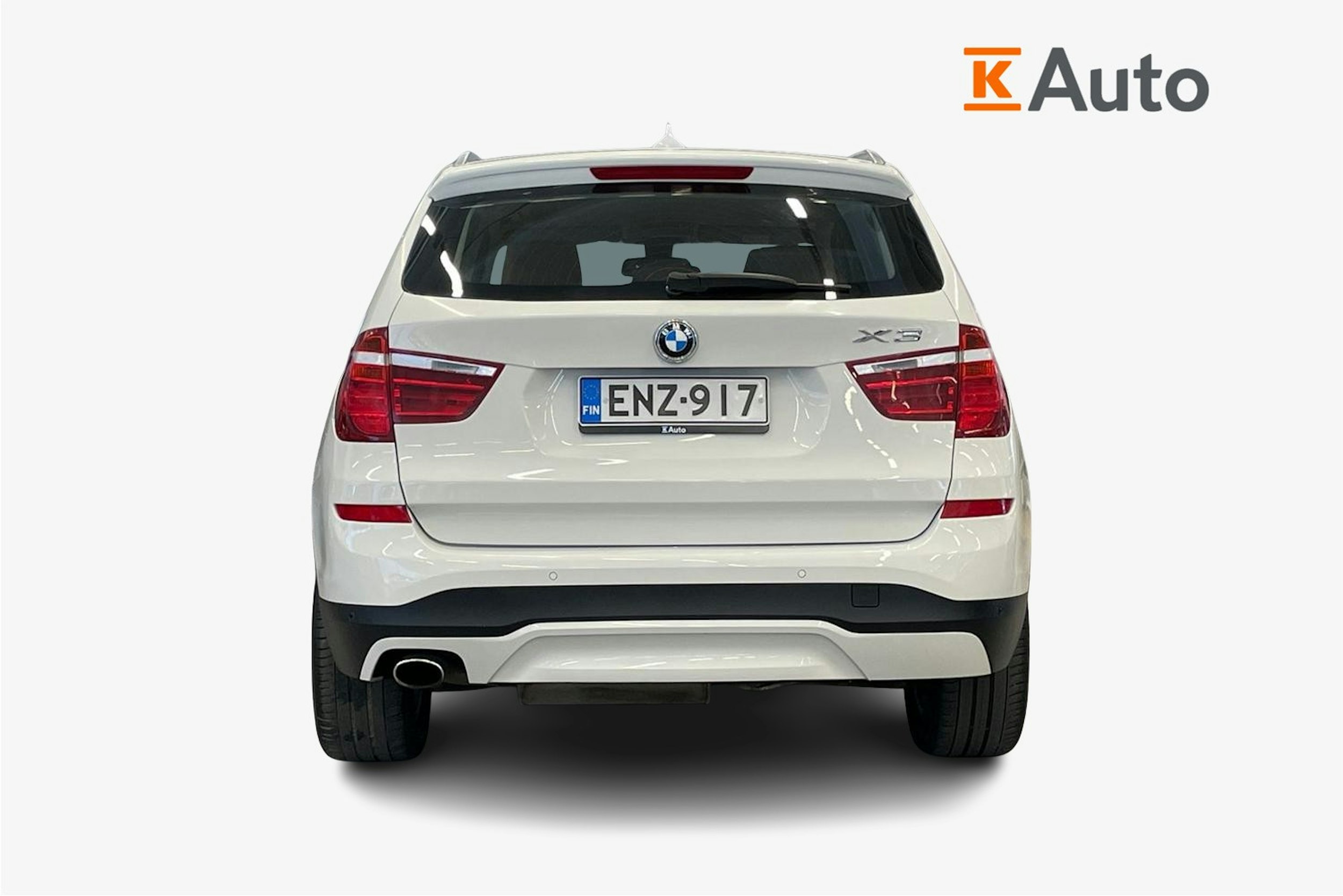 Valkoinen BMW X3 2014 kuva 3.