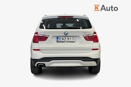 Valkoinen BMW X3 2014 kuva 3.
