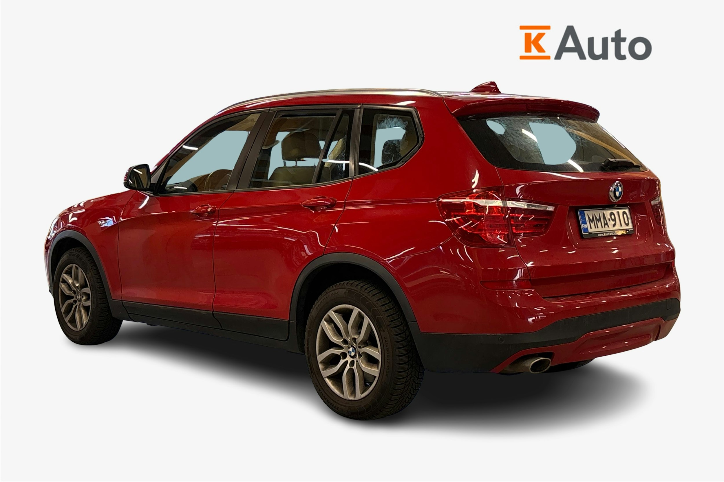 met. punainen BMW X3 2014 kuva 2.