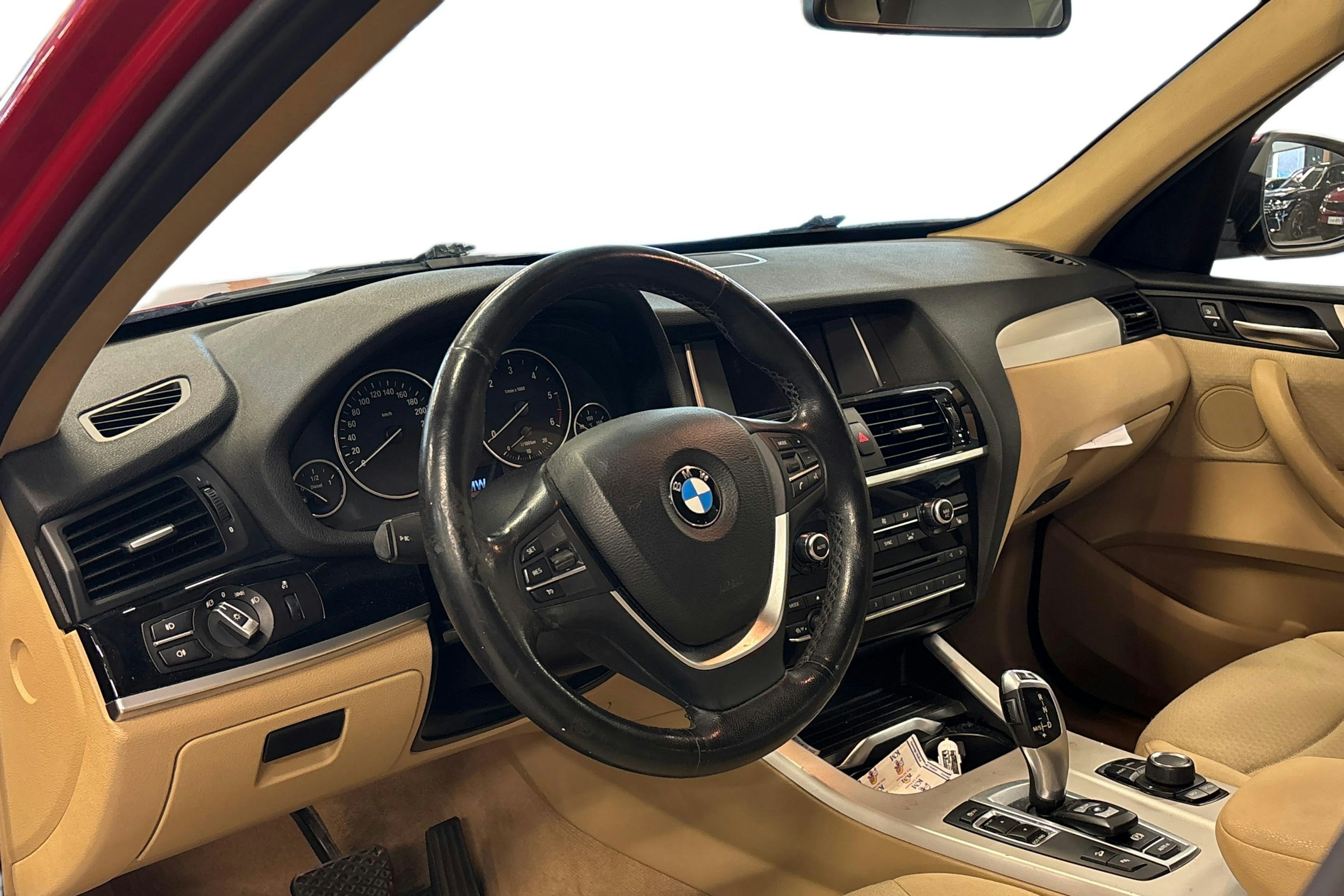 met. punainen BMW X3 2014 kuva 3.