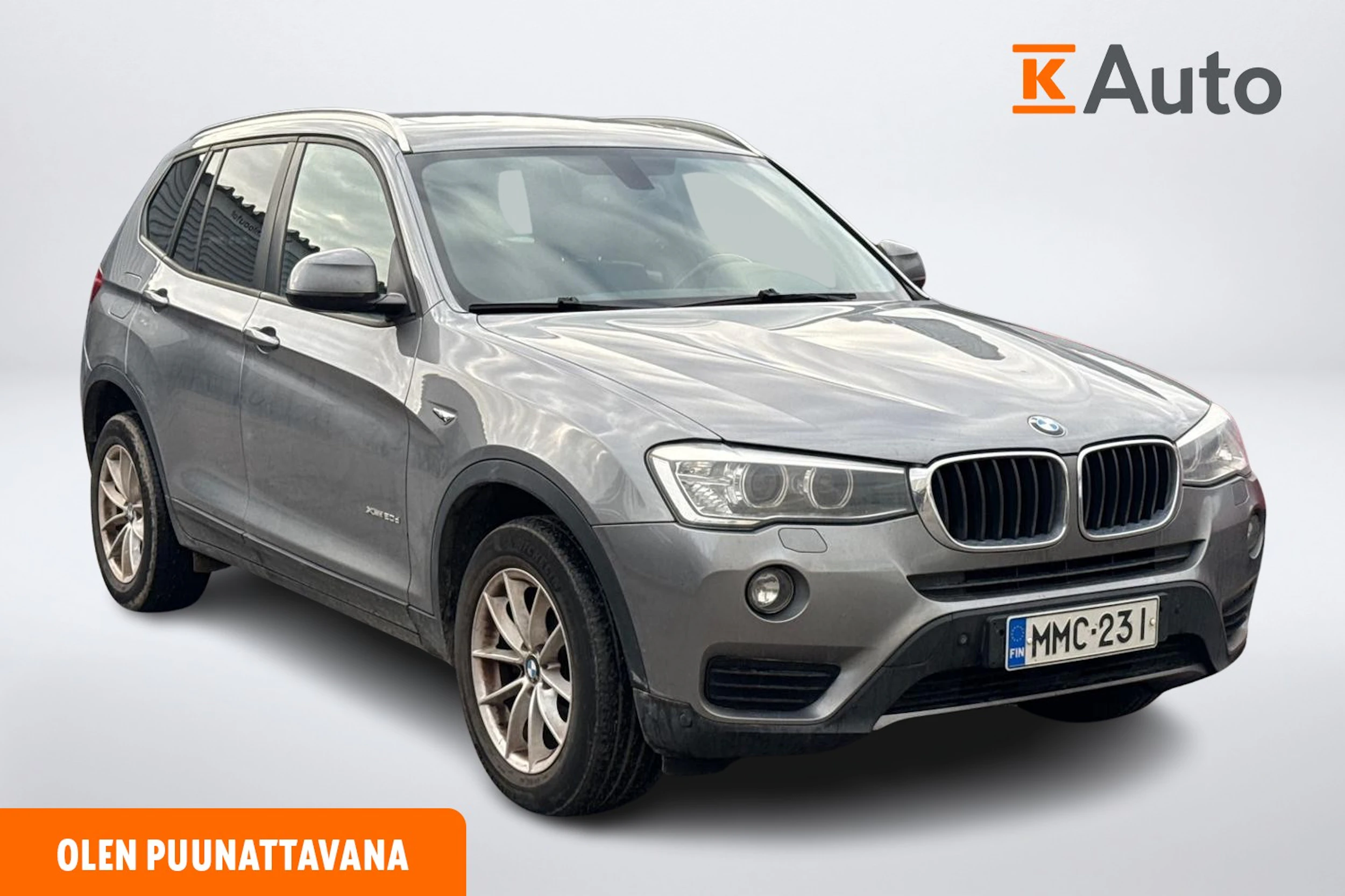 harmaa BMW X3 2014 kuva 1.