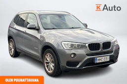 harmaa BMW X3 2014 kuva 1.