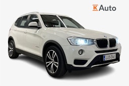 Valkoinen BMW X3 2015 kuva 1.