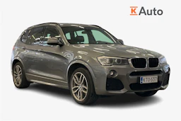 Harmaa BMW X3 2015 kuva 1.