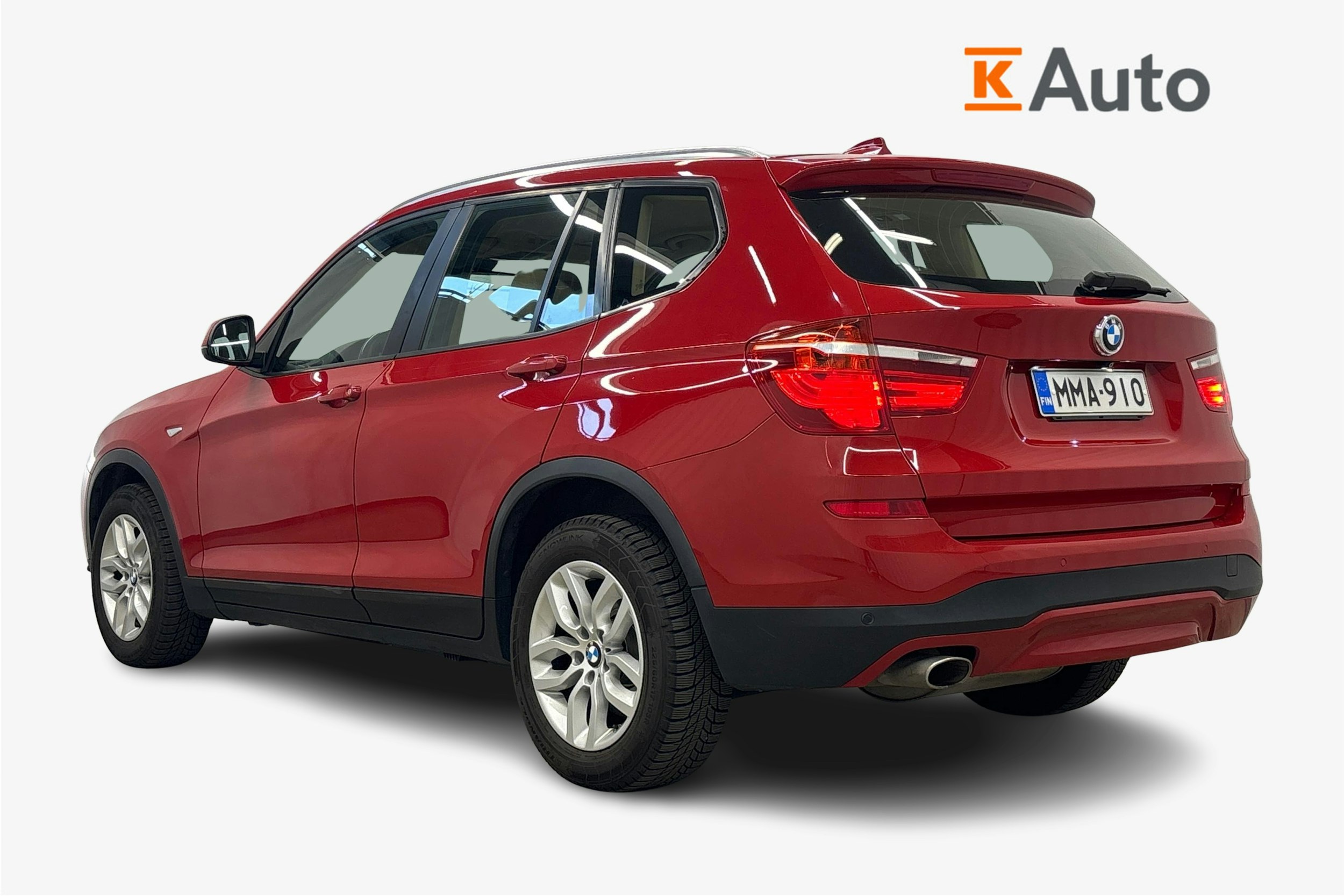 met. punainen BMW X3 2015 kuva 2.