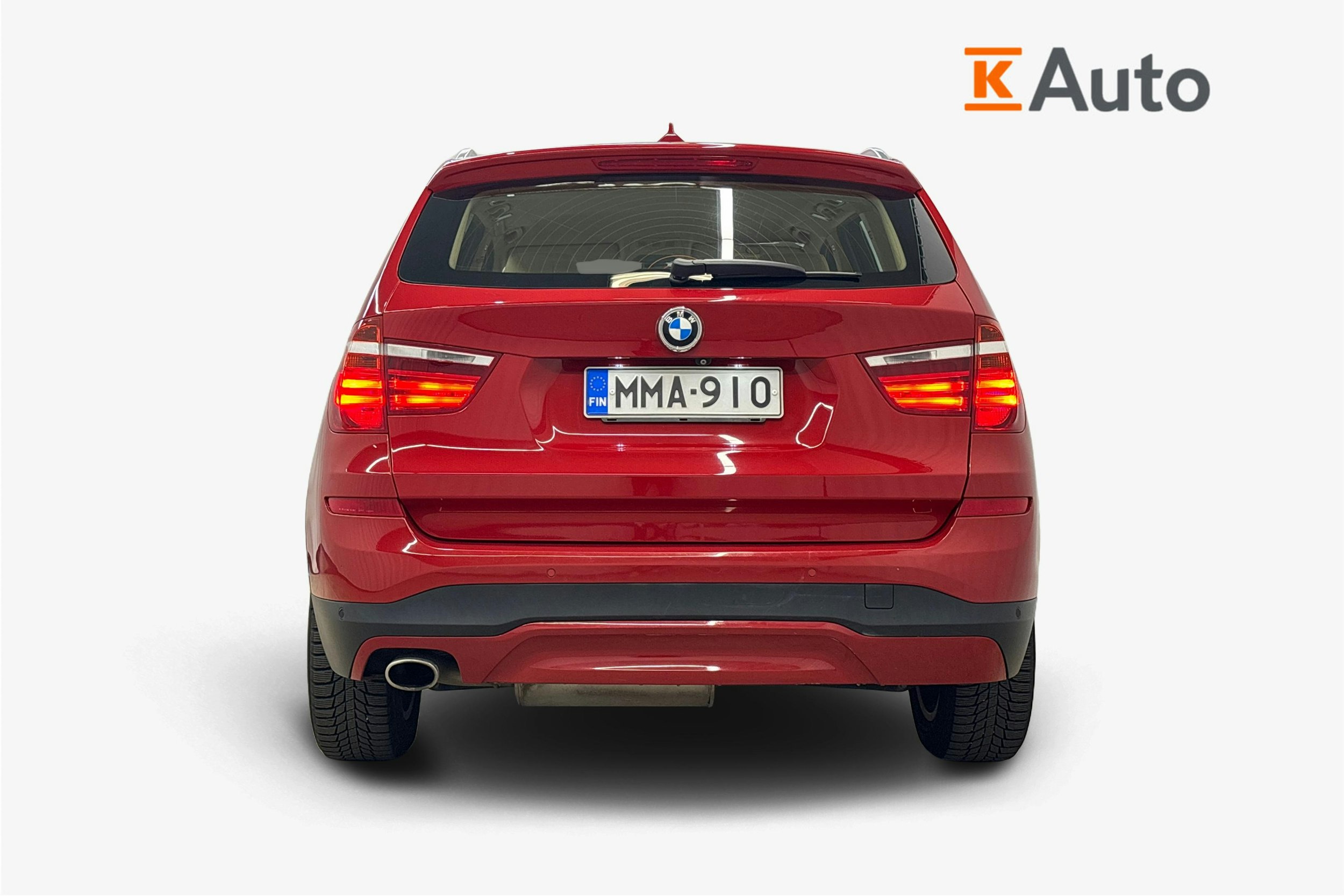 met. punainen BMW X3 2015 kuva 3.