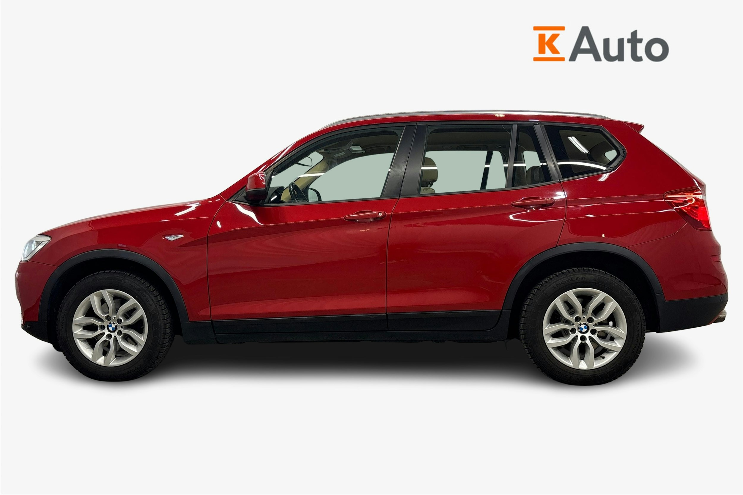 met. punainen BMW X3 2015 kuva 6.