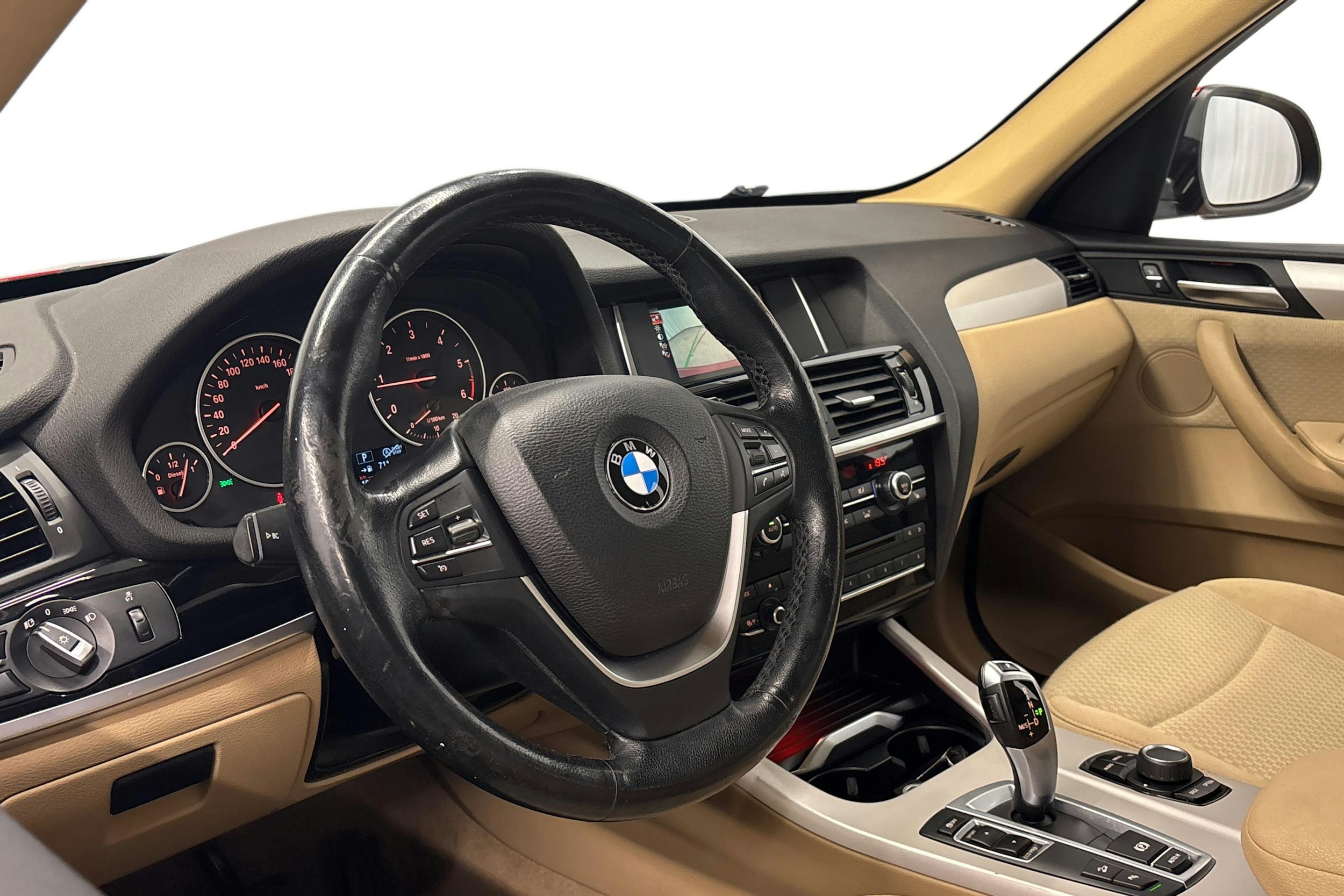 met. punainen BMW X3 2015 kuva 7.