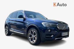 sininen BMW X3 2015 kuva 1.