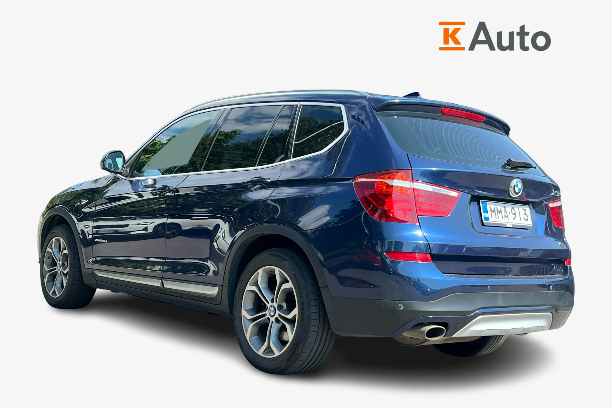 sininen BMW X3 2015 kuva 2.