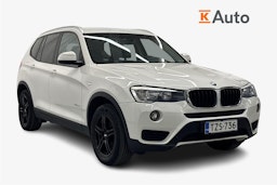 valkoinen BMW X3 2015 kuva 1.