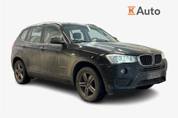 musta BMW X3 2016 kuva 1.