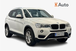 valkoinen BMW X3 2016 kuva 1.