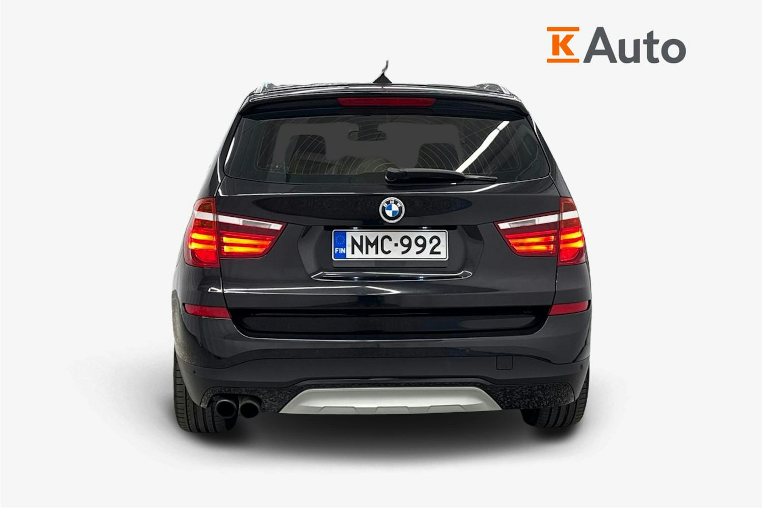 Musta BMW X3 2016 kuva 3.
