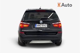 Musta BMW X3 2016 kuva 3.