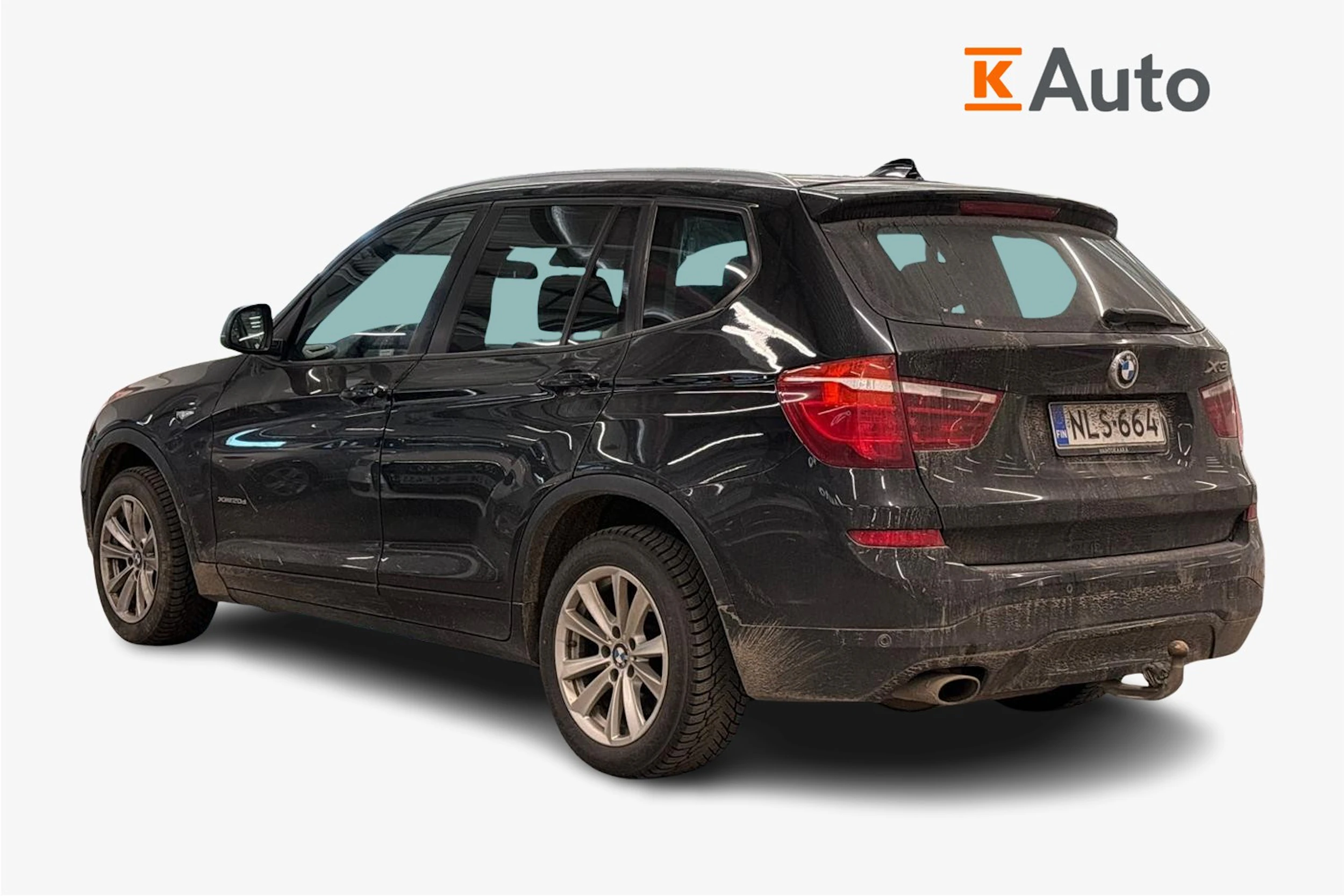 musta BMW X3 2017 kuva 2.