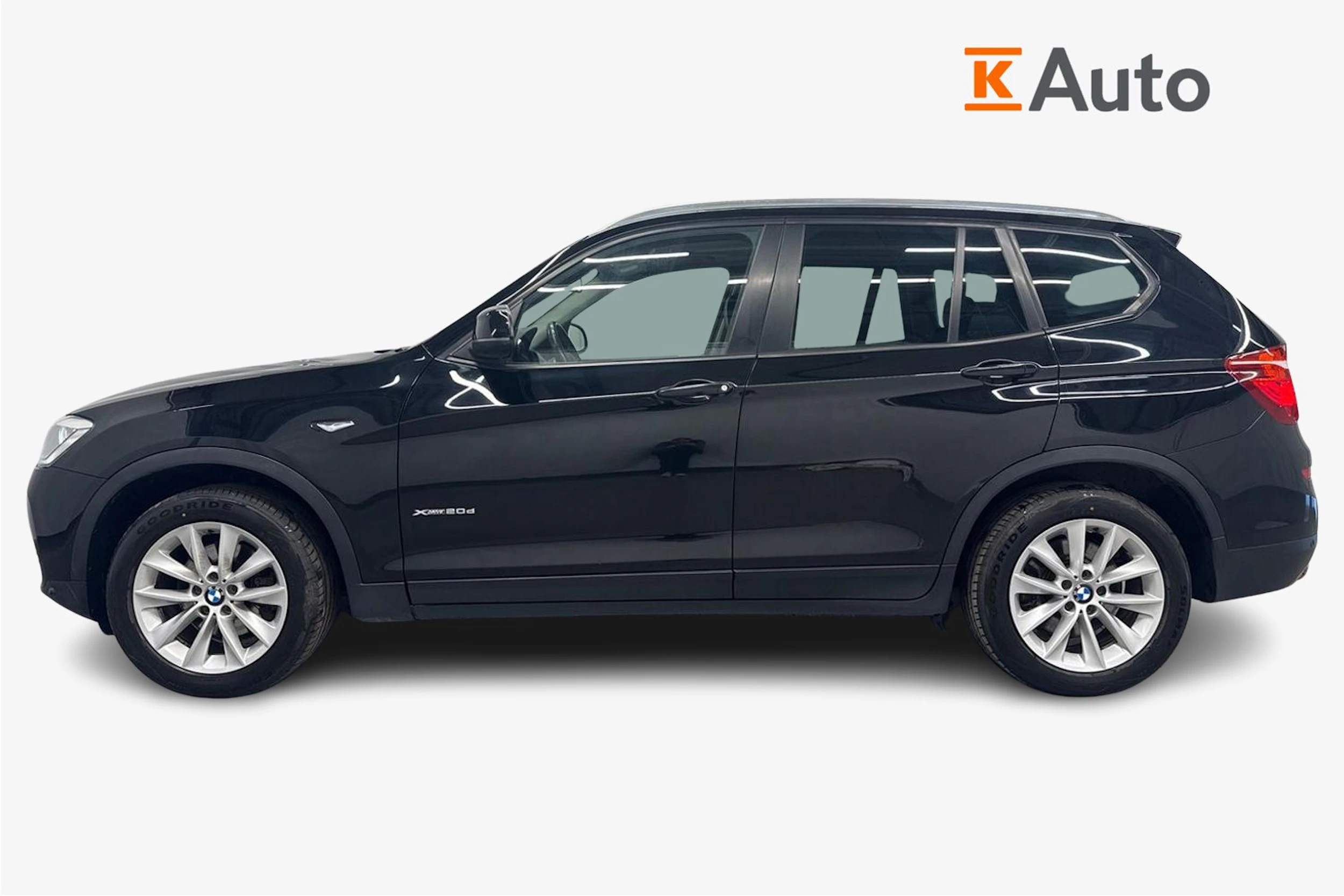 musta BMW X3 2017 kuva 7.
