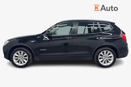 musta BMW X3 2017 kuva 7.