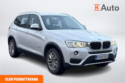 valkoinen BMW X3 2017 kuva 1.