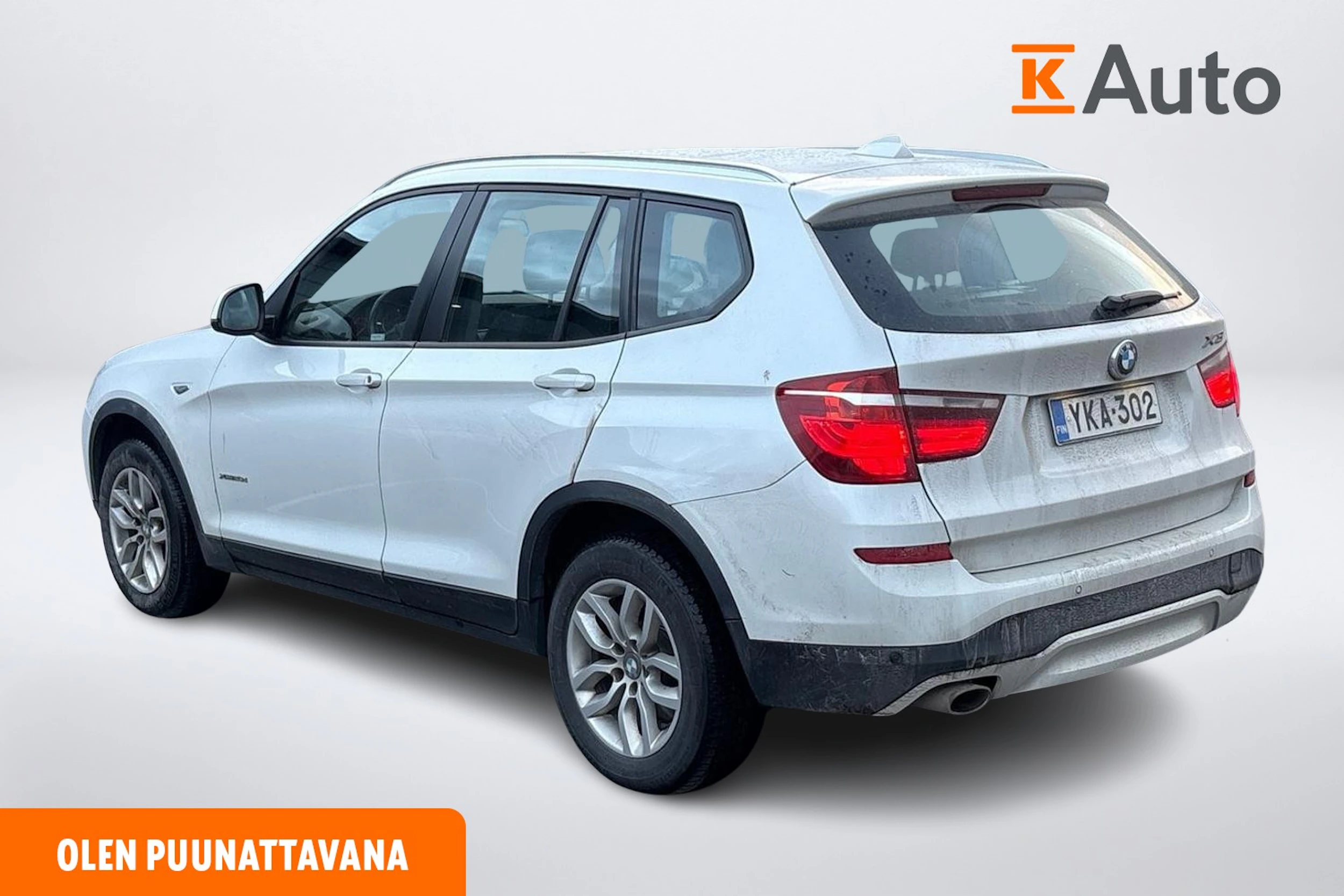 valkoinen BMW X3 2017 kuva 2.