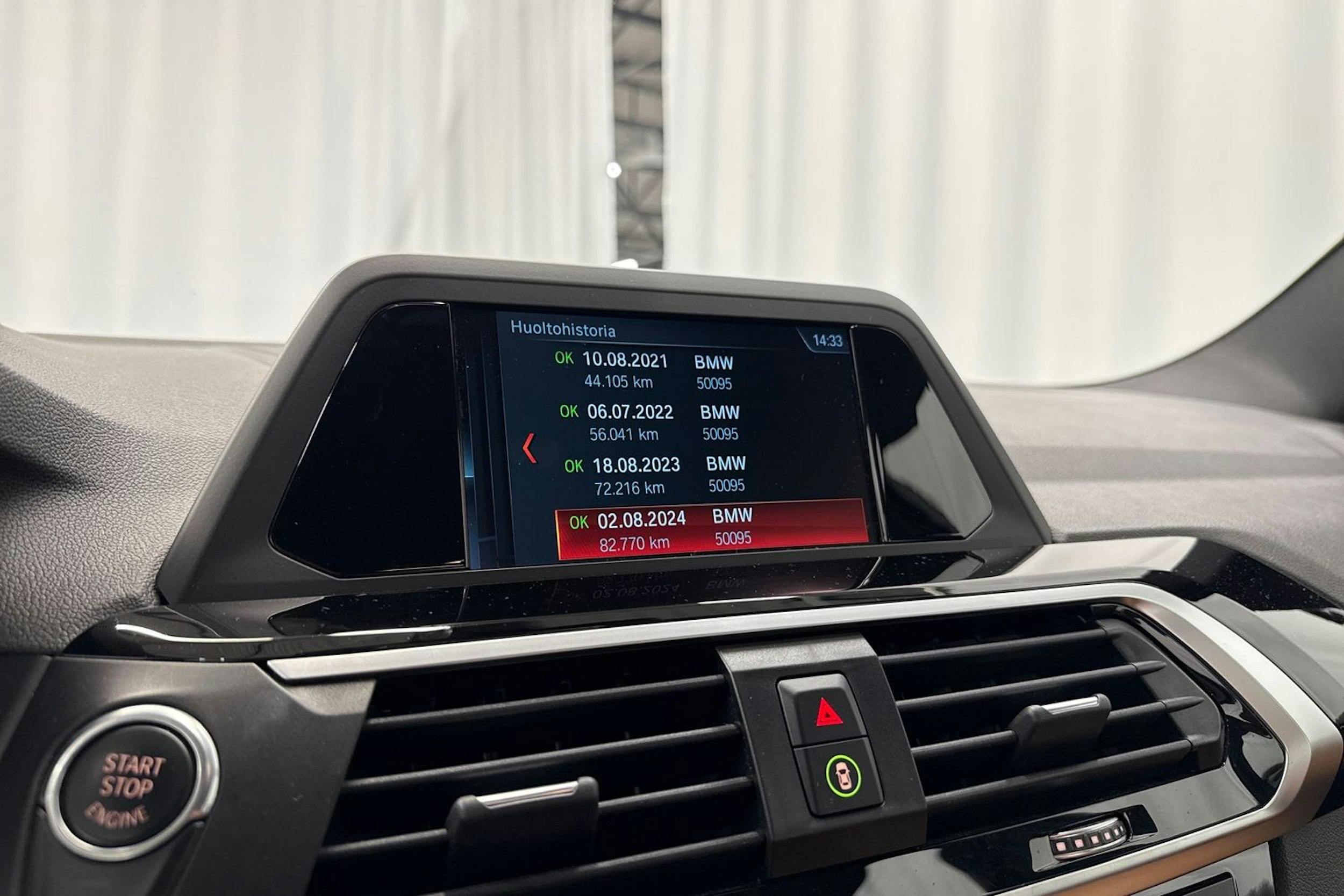 valkoinen BMW X3 2018 kuva 30.