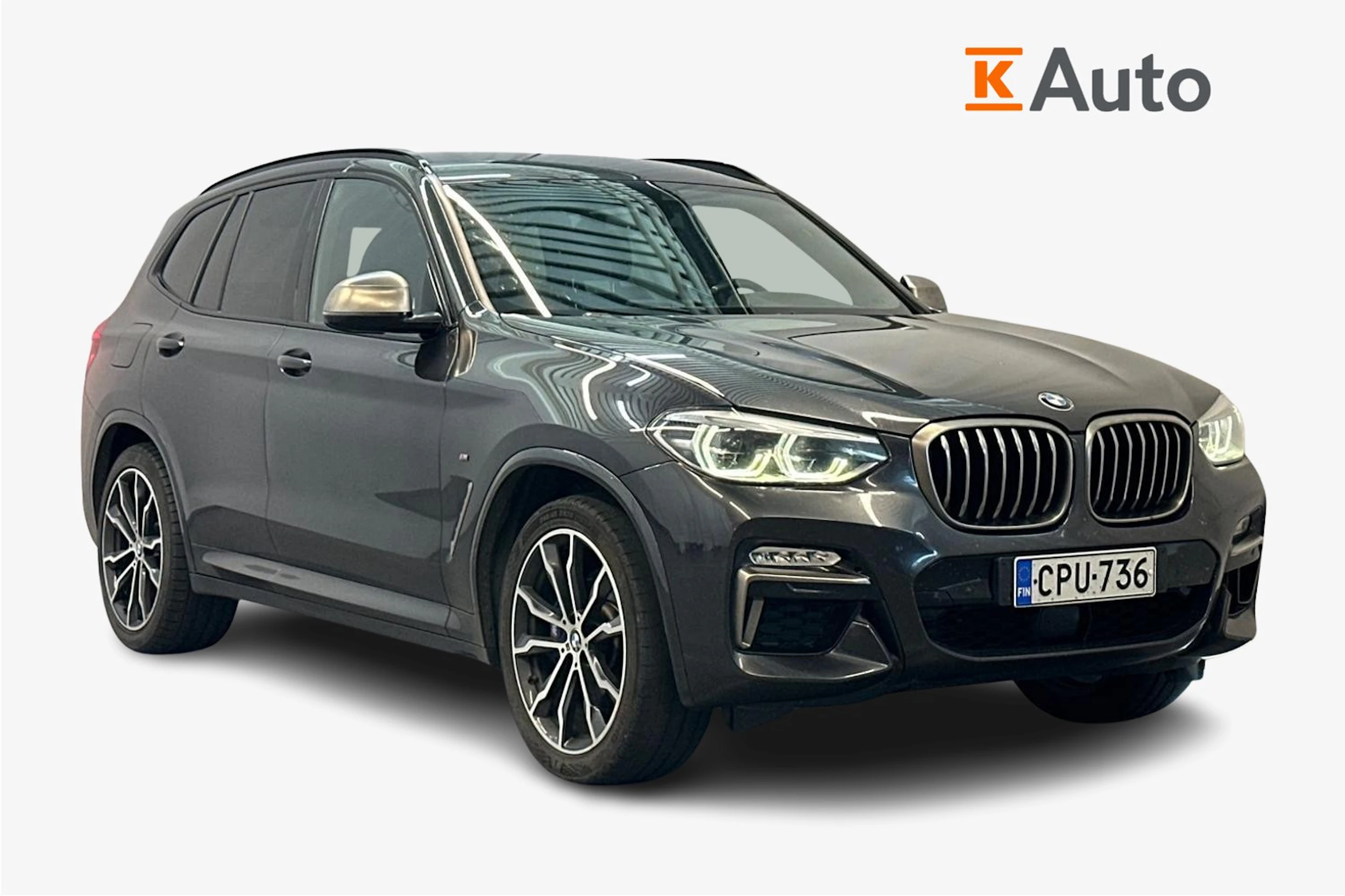 harmaa BMW X3 2018 kuva 1.