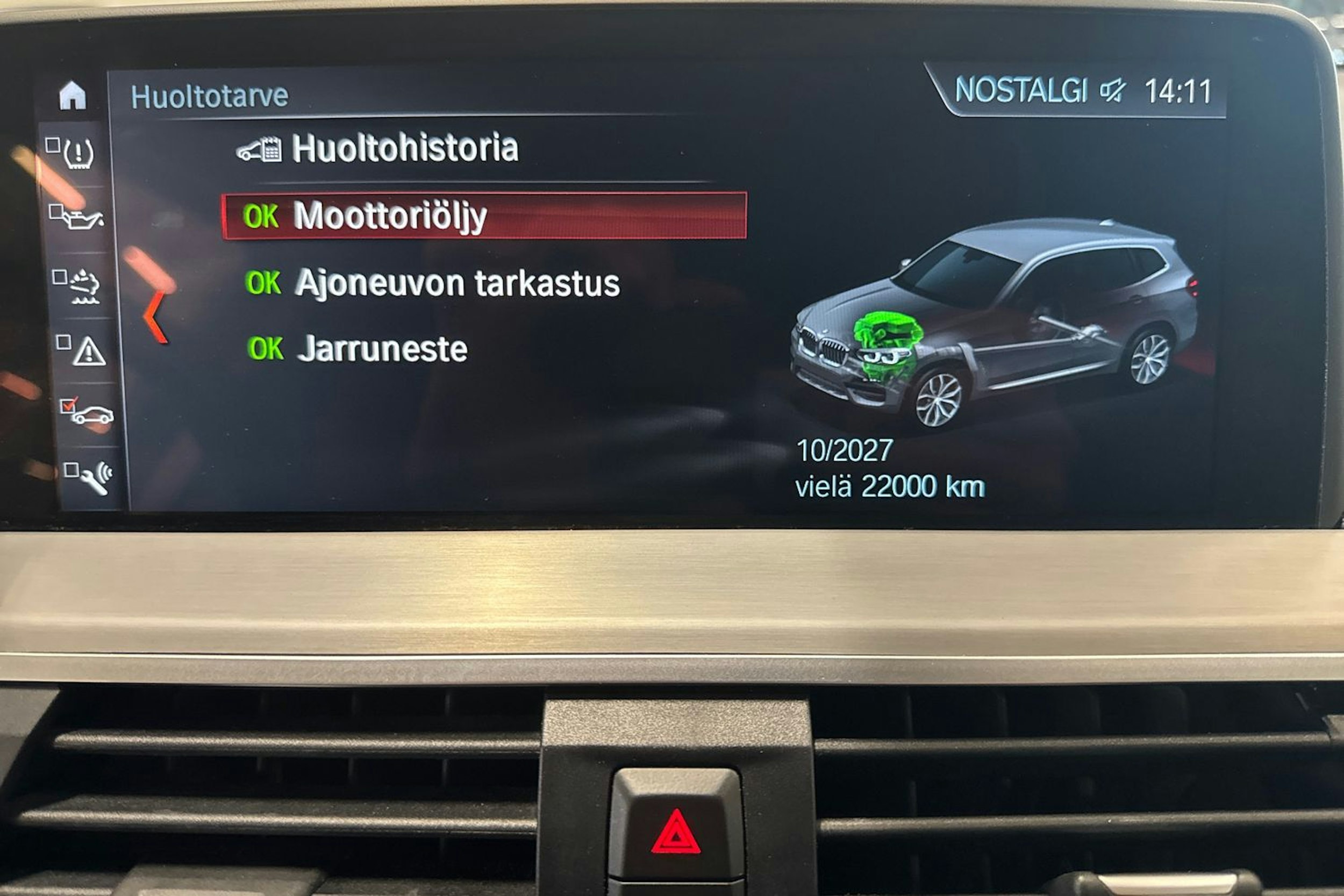 musta BMW X3 2018 kuva 17.