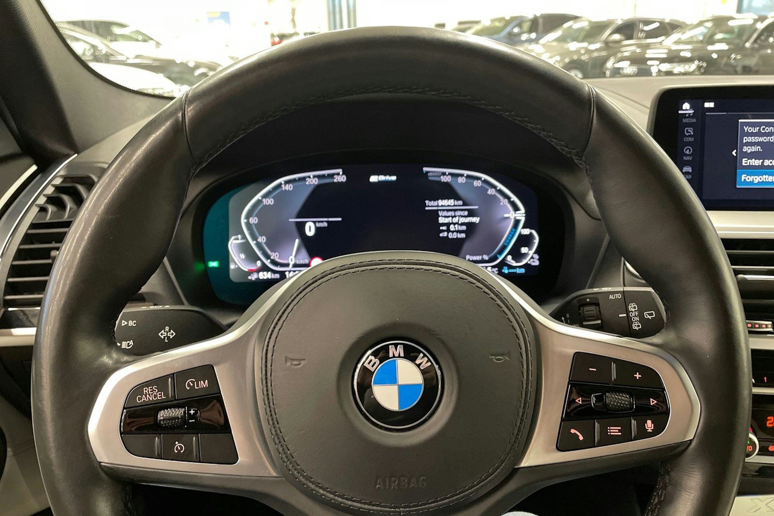 sininen BMW X3 2020 kuva 16.