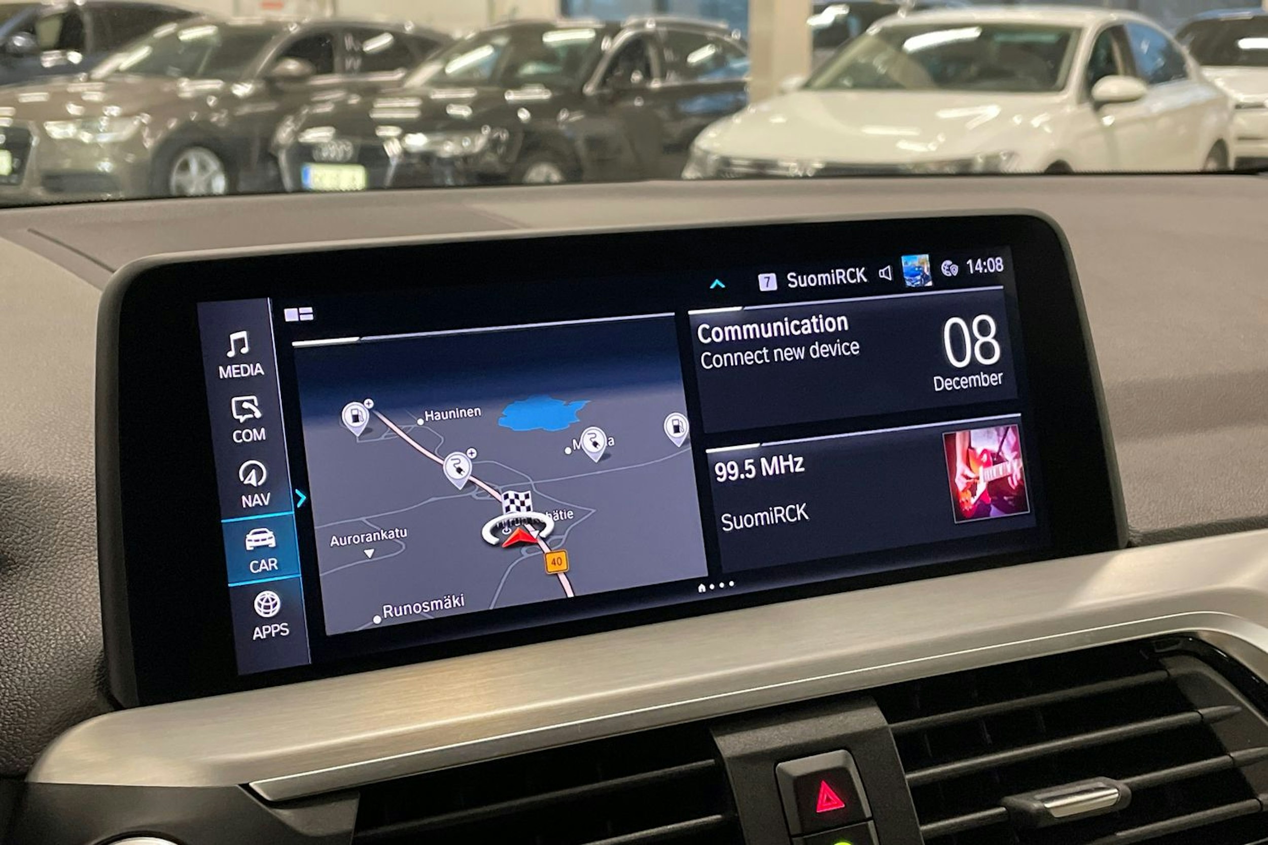 sininen BMW X3 2020 kuva 18.